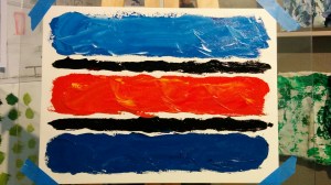 Getting the composition and colors set