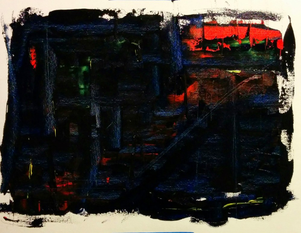 12x16, oil on canvas paper