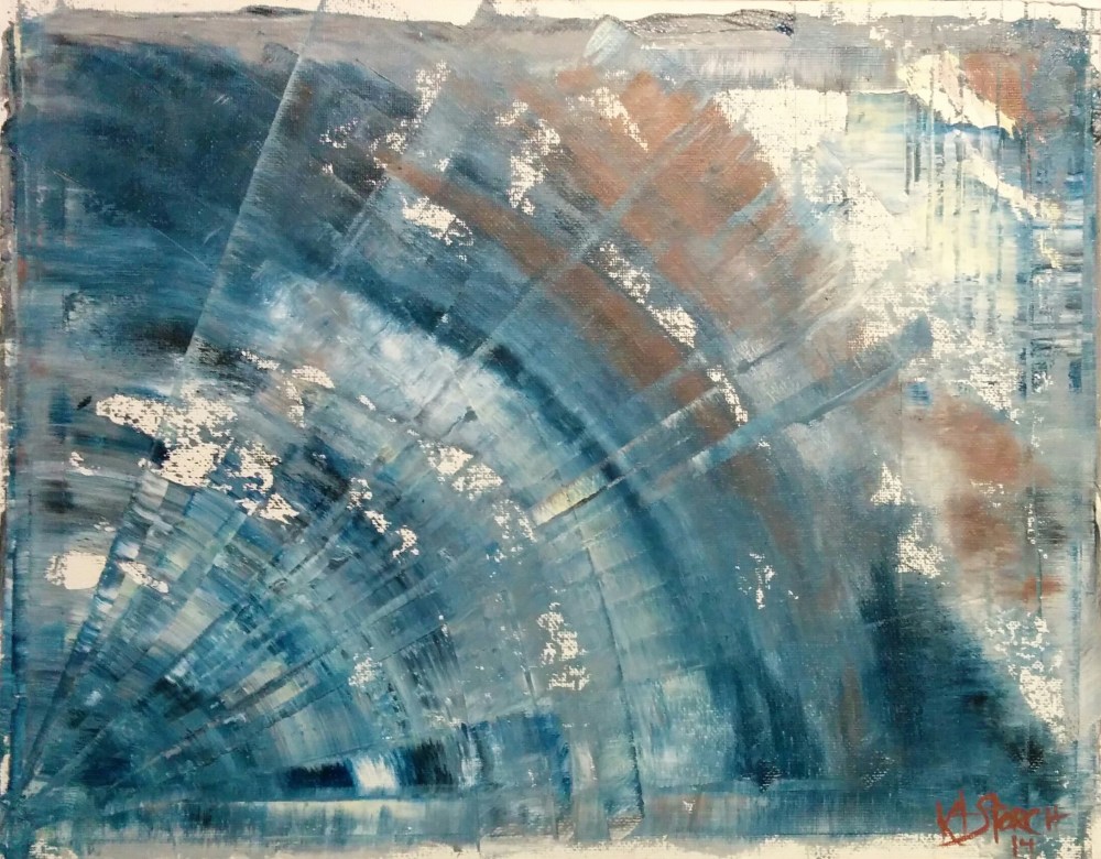 Untitled 0.18 Signed, 12x16, oil on mounted canvas, 2014